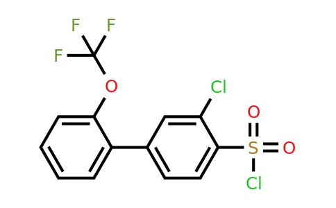 3-Chloro-2'-(trifluoromethoxy)biphenyl-4-sulfonyl chloride