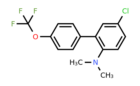 1261863-55-1 | (5-Chloro-4'-(trifluoromethoxy)biphenyl-2-yl)-dimethylamine