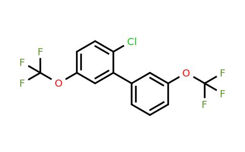 1261863-65-3 | 5,3'-Bis(trifluoromethoxy)-2-chlorobiphenyl