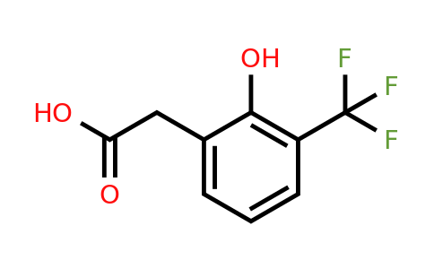 1261863-85-7 | 2-Hydroxy-3-(trifluoromethyl)phenylacetic acid