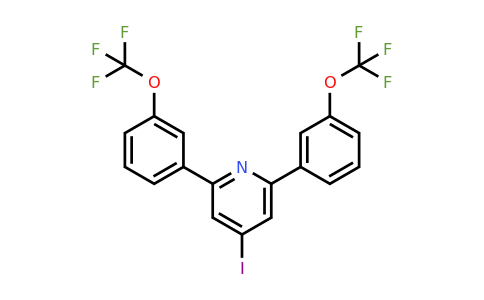 1261863-94-8 | 2,6-Bis(3-(trifluoromethoxy)phenyl)-4-iodopyridine