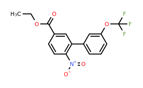 Ethyl 6-nitro-3'-(trifluoromethoxy)biphenyl-3-carboxylate