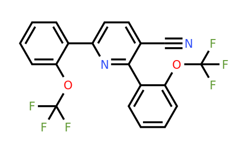 1261864-17-8 | 2,6-Bis(2-(trifluoromethoxy)phenyl)nicotinonitrile
