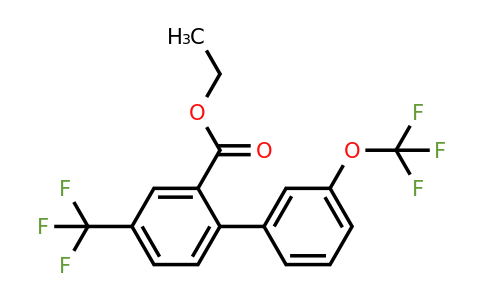 1261864-18-9 | Ethyl 3'-(trifluoromethoxy)-4-(trifluoromethyl)biphenyl-2-carboxylate