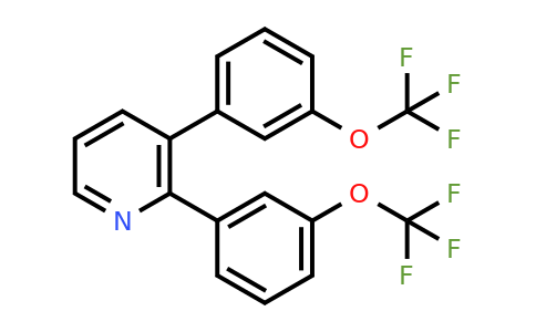 1261864-42-9 | 2,3-Bis(3-(trifluoromethoxy)phenyl)pyridine