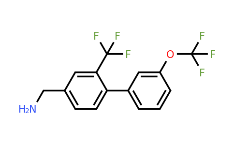1261864-52-1 | C-(3'-(Trifluoromethoxy)-2-(trifluoromethyl)biphenyl-4-yl)-methylamine
