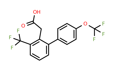 1261864-82-7 | 4'-(Trifluoromethoxy)-3-(trifluoromethyl)biphenyl-2-acetic acid