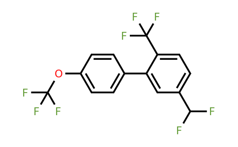 1261864-90-7 | 5-(Difluoromethyl)-4'-(trifluoromethoxy)-2-(trifluoromethyl)biphenyl