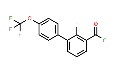 1261864-91-8 | 2-Fluoro-4'-(trifluoromethoxy)biphenyl-3-carbonyl chloride
