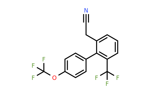 1261864-92-9 | 4'-(Trifluoromethoxy)-6-(trifluoromethyl)biphenyl-2-acetonitrile