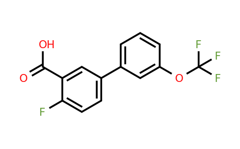 1261864-95-2 | 2-Fluoro-5-(3-trifluoromethoxyphenyl)benzoic acid