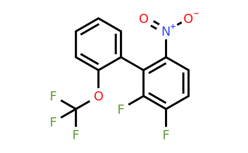 1261864-98-5 | 2,3-Difluoro-6-nitro-2'-(trifluoromethoxy)biphenyl