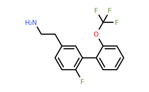 1261865-18-2 | 6-Fluoro-2'-(trifluoromethoxy)biphenyl-3-ethylamine