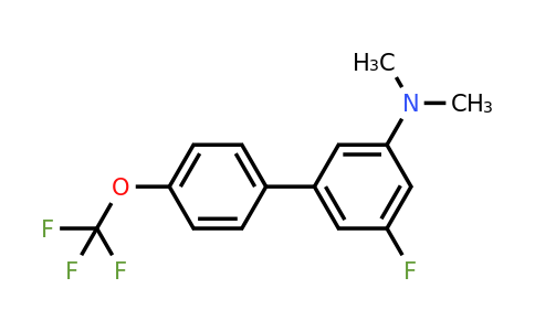 1261865-36-4 | (5-Fluoro-4'-(trifluoromethoxy)biphenyl-3-yl)-dimethylamine