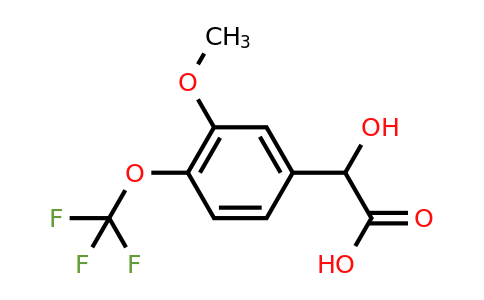 1261865-66-0 | 3-Methoxy-4-(trifluoromethoxy)mandelic acid