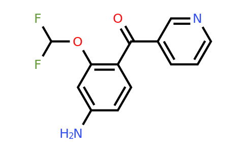 1261865-88-6 | 3-(4-Amino-2-(difluoromethoxy)benzoyl)pyridine