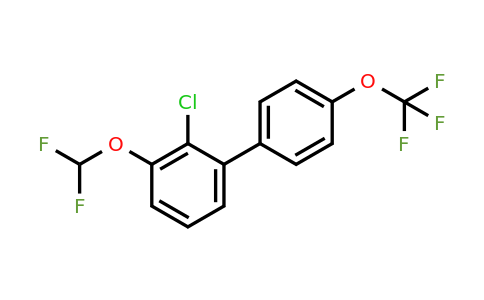 1261865-89-7 | 2-Chloro-3-(difluoromethoxy)-4'-(trifluoromethoxy)biphenyl