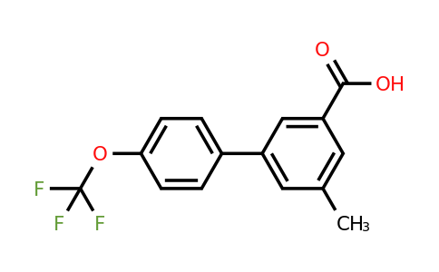 1261867-55-3 | 5-Methyl-4'-(trifluoromethoxy)biphenyl-3-carboxylic acid