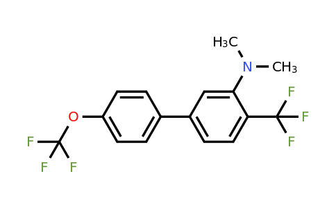 1261867-77-9 | Dimethyl-(4'-(trifluoromethoxy)-4-(trifluoromethyl)biphenyl-3-yl)-amine