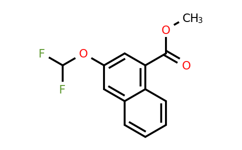 1261868-23-8 | Methyl 2-(difluoromethoxy)naphthalene-4-carboxylate