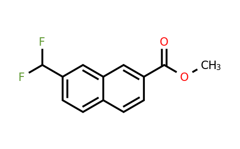 1261868-34-1 | Methyl 2-(difluoromethyl)naphthalene-7-carboxylate
