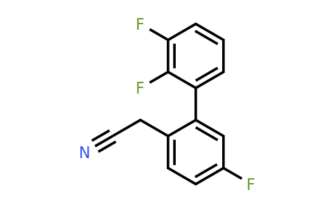 1261868-49-8 | 5,2',3'-Trifluorobiphenyl-2-acetonitrile