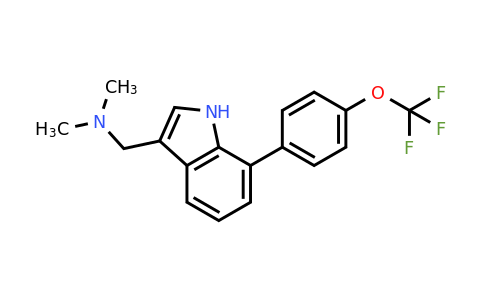 1261868-64-7 | 7-(4-(Trifluoromethoxy)phenyl)gramine