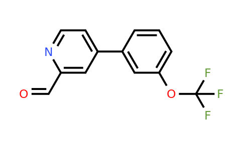 1261868-73-8 | 4-(3-(Trifluoromethoxy)phenyl)picolinaldehyde