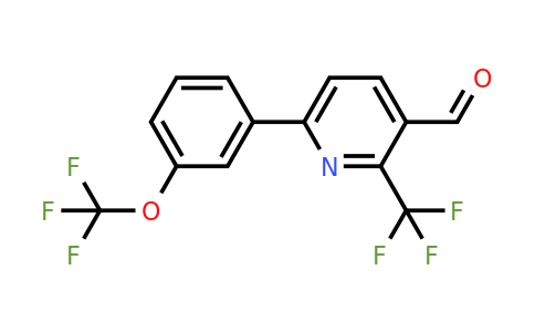 1261868-96-5 | 6-(3-(Trifluoromethoxy)phenyl)-2-(trifluoromethyl)nicotinaldehyde