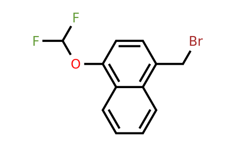 1261869-23-1 | 4-(Bromomethyl)-1-(difluoromethoxy)naphthalene