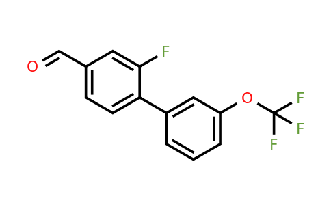 1261869-37-7 | 2-Fluoro-3'-(trifluoromethoxy)biphenyl-4-carboxaldehyde