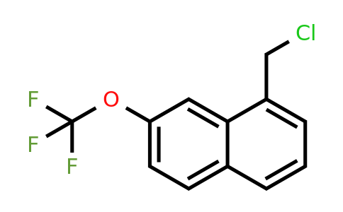 1261870-65-8 | 8-(Chloromethyl)-2-(trifluoromethoxy)naphthalene