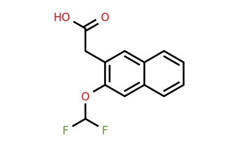 1261871-27-5 | 2-(Difluoromethoxy)naphthalene-3-acetic acid