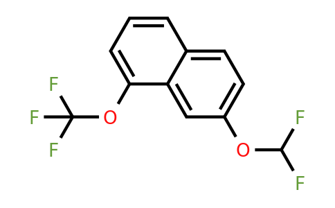 1261871-48-0 | 2-(Difluoromethoxy)-8-(trifluoromethoxy)naphthalene