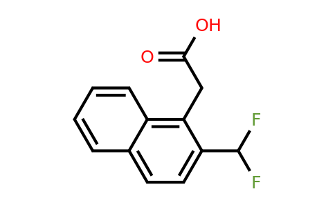 1261871-59-3 | 2-(Difluoromethyl)naphthalene-1-acetic acid