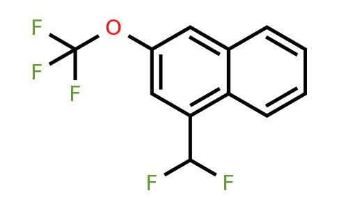1261871-68-4 | 1-(Difluoromethyl)-3-(trifluoromethoxy)naphthalene