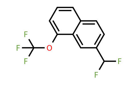 1261871-70-8 | 2-(Difluoromethyl)-8-(trifluoromethoxy)naphthalene