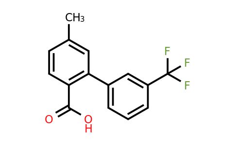 1261872-58-5 | 5-Methyl-3'-(trifluoromethyl)biphenyl-2-carboxylic acid