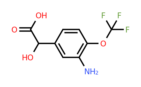 1261873-57-7 | 3-Amino-4-(trifluoromethoxy)mandelic acid