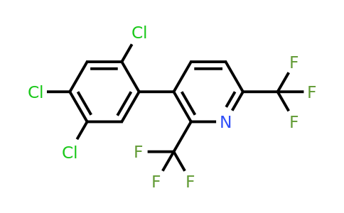 1261873-68-0 | 2,6-Bis(trifluoromethyl)-3-(2,4,5-trichlorophenyl)pyridine