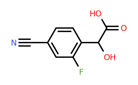 1261873-75-9 | 4-Cyano-2-fluoromandelic acid