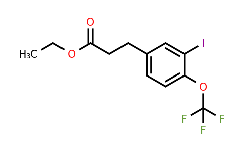 1261873-94-2 | Ethyl 3-(3'-iodo-4'-(trifluoromethoxy)phenyl)propionate