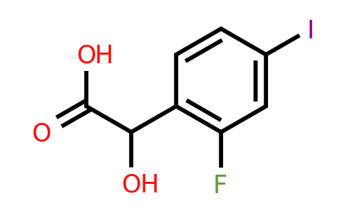 1261874-53-6 | 2-Fluoro-4-iodomandelic acid