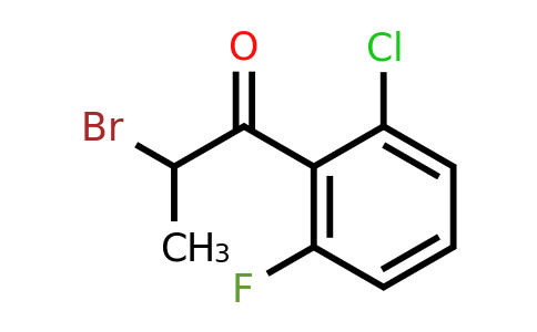 1261874-55-8 | 2-Bromo-2'-chloro-6'-fluoropropiophenone