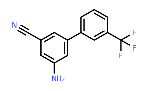 1261875-03-9 | 5-Amino-3'-(trifluoromethyl)biphenyl-3-carbonitrile