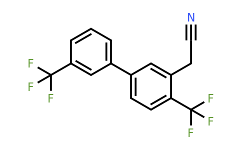 1261875-25-5 | 4,3'-Bis(trifluoromethyl)biphenyl-3-acetonitrile
