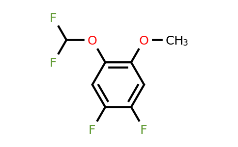 1261875-35-7 | 4,5-Difluoro-2-(difluoromethoxy)anisole