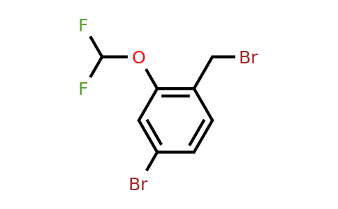 1261875-48-2 | 4-Bromo-2-(difluoromethoxy)benzyl bromide