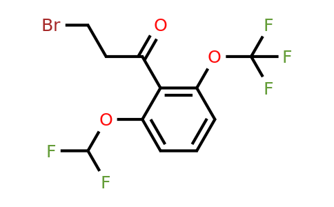 1261875-80-2 | 3-Bromo-2'-(difluoromethoxy)-6'-(trifluoromethoxy)propiophenone
