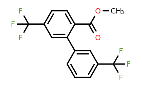 1261875-83-5 | 5,3'-Bis(trifluoromethyl)biphenyl-2-carboxylic acid methyl ester